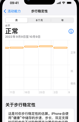 宁海iPhone手机维修如何在iPhone开启'步行稳定性通知'