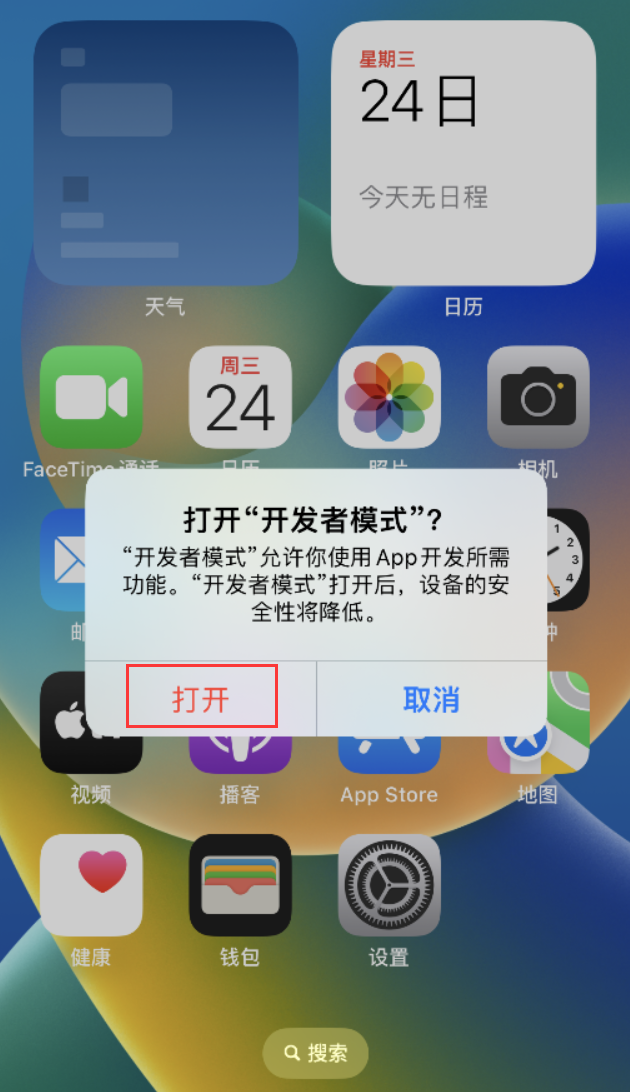 宁海苹果手机维修分享如何打开开发者模式 