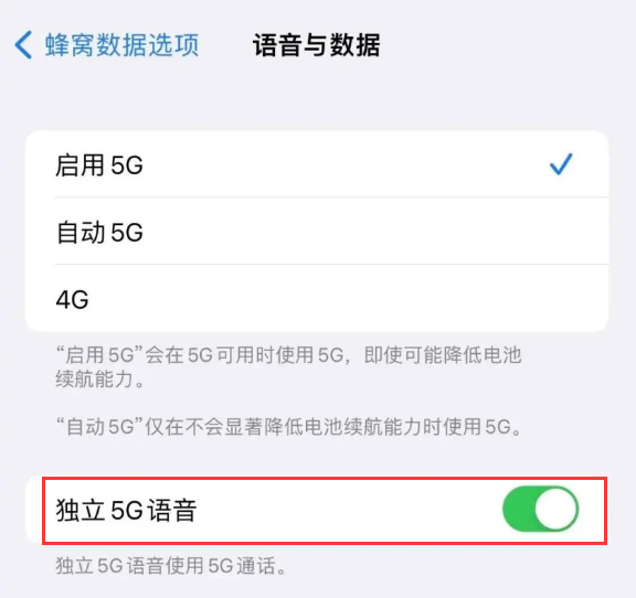 宁海苹果14维修分享iPhone 14 Pro如何开启VoNR 