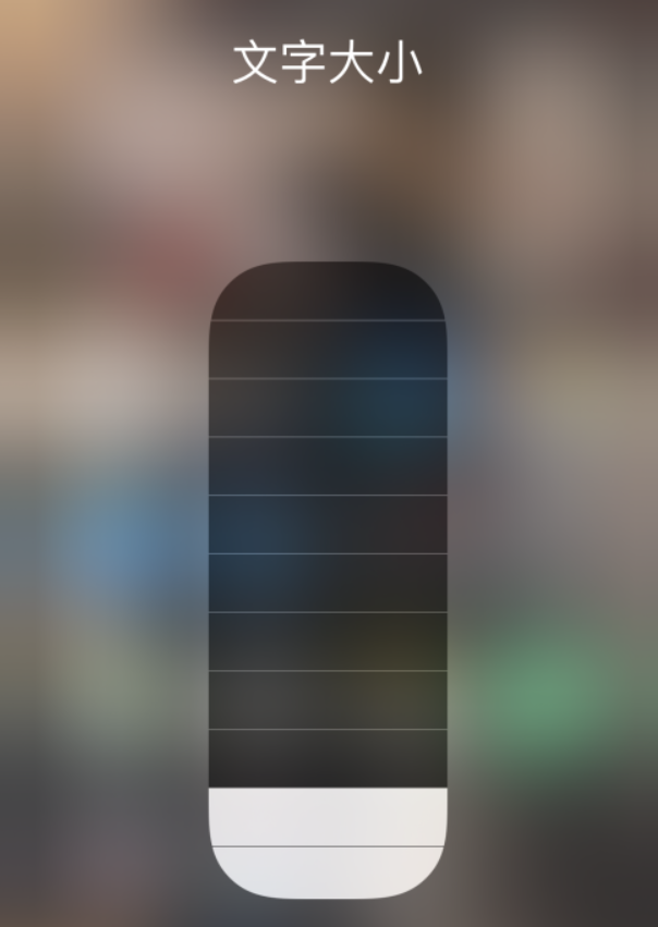 宁海苹果手机维修分享小技巧：在 iPhone 控制中心快速调节字体大小 