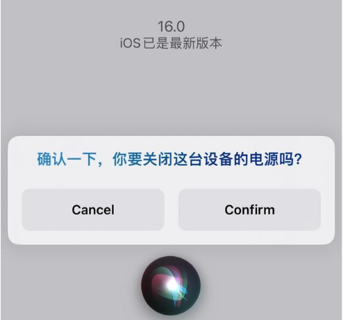 宁海苹果手机维修分享iOS 16 Beta5为什么要取消Siri语音关机功能 