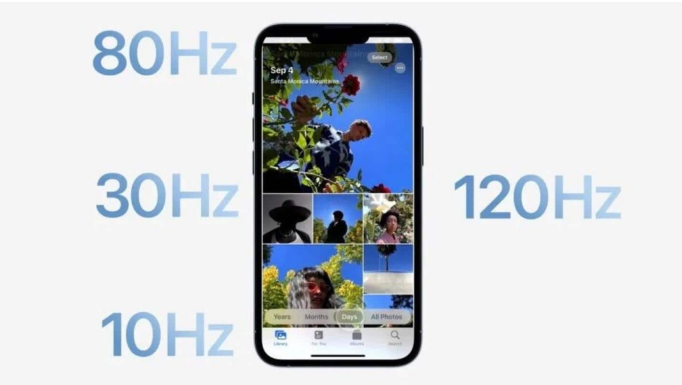 宁海苹果14维修分享iPhone 14有高刷吗 
