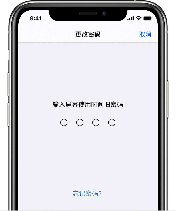 宁海苹果手机维修分享iOS 14 忘记屏幕使用时间密码怎么办 